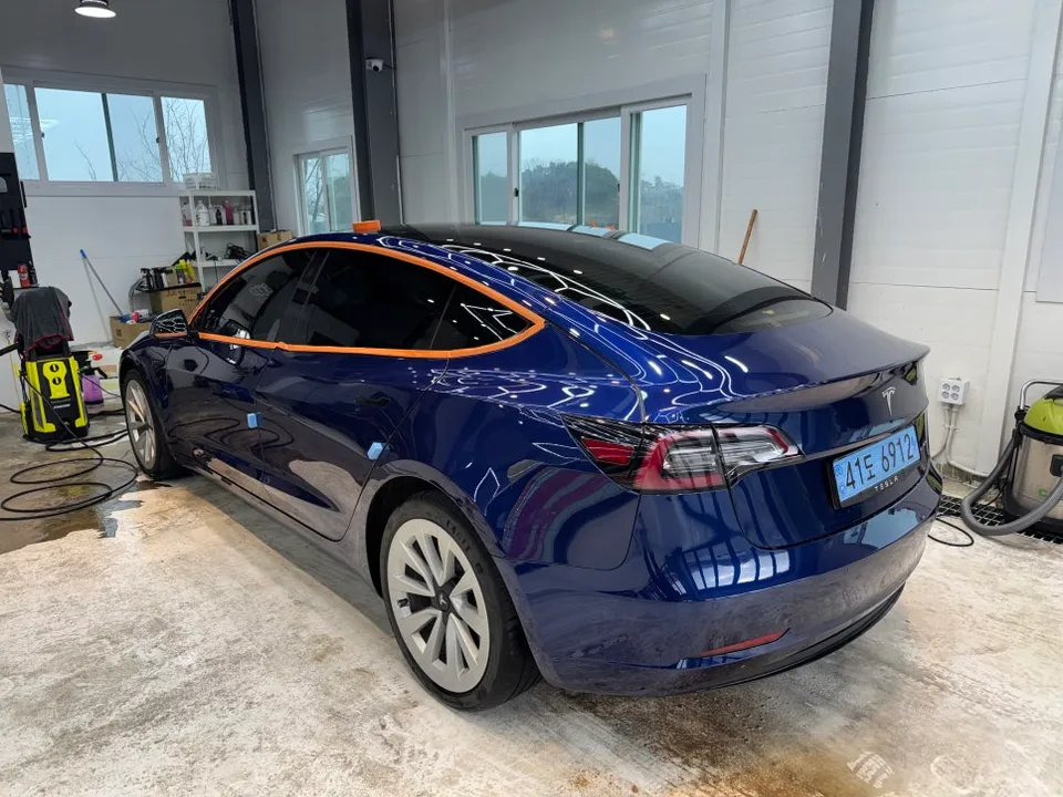 Tesla Model 3 PPF施工事例｜費用目安と仕上がり 施工写真 4