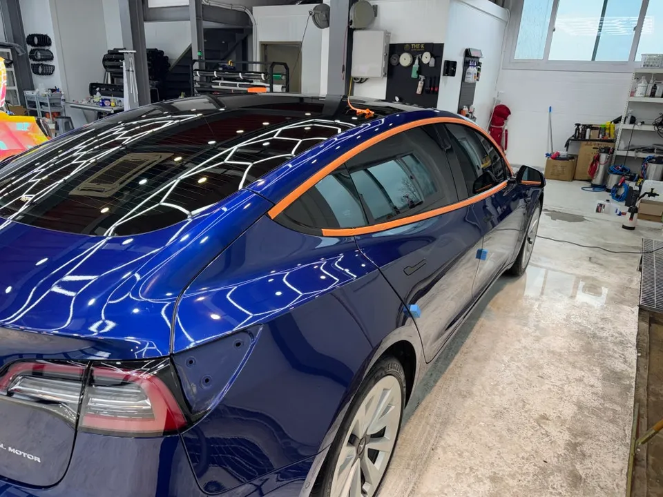 Tesla Model 3 PPF施工事例｜費用目安と仕上がり 施工写真 6