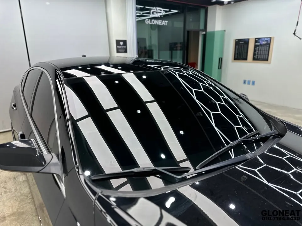 Chevrolet Malibuのカーフィルム施工事例 施工写真 1-3