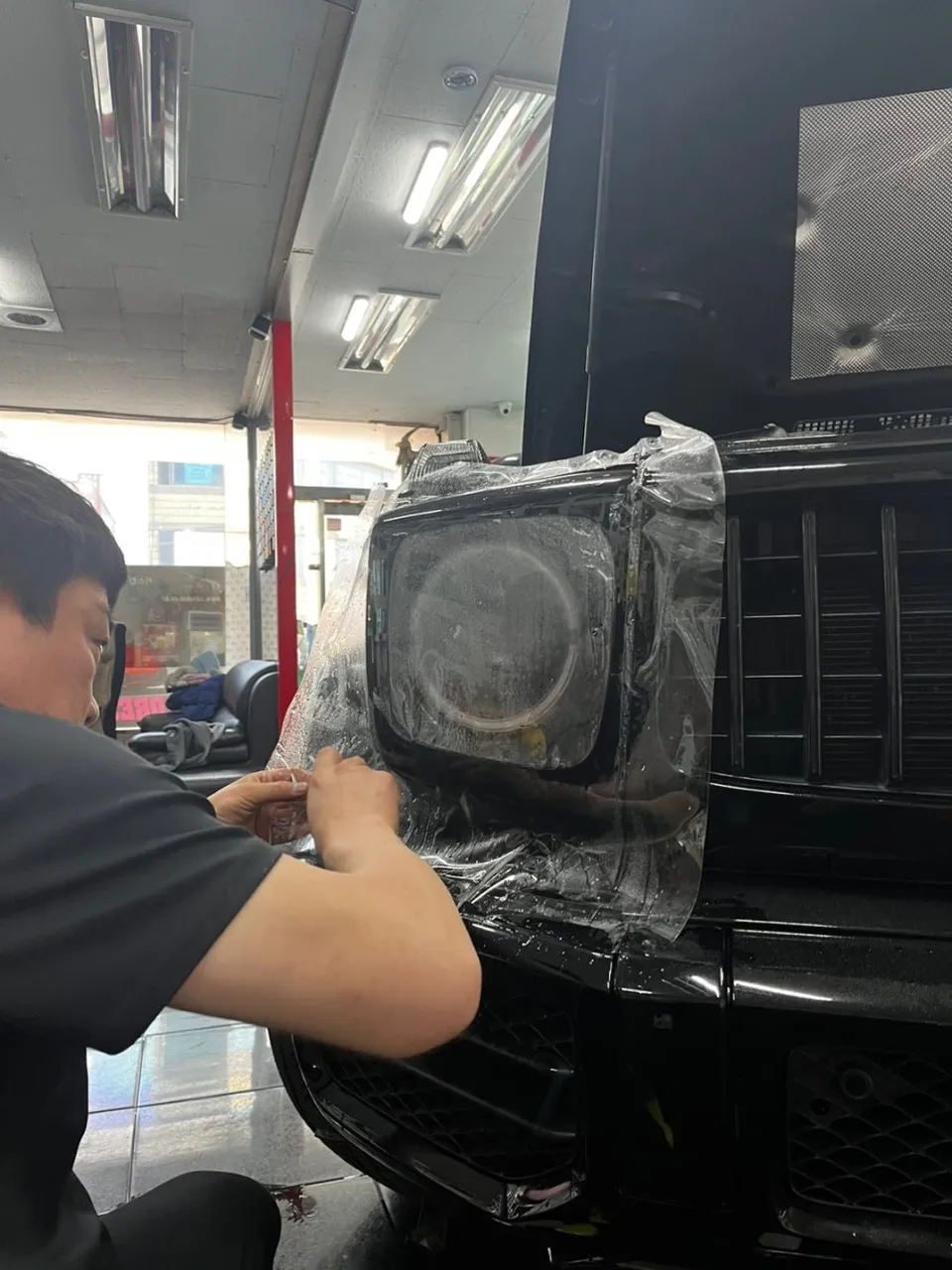 メルセデス・ベンツ G63 AMG PPF施工事例|費用目安・仕上がり 施工写真 3-2