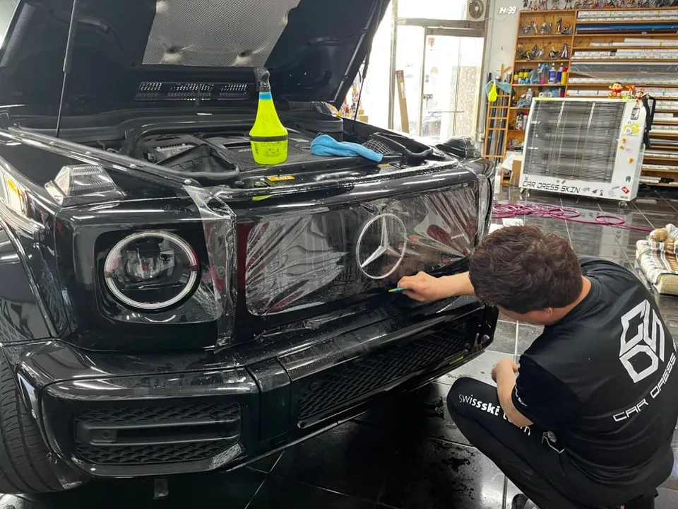 メルセデス・ベンツ G63 AMG PPF施工事例|費用目安・仕上がり 施工写真 2-3
