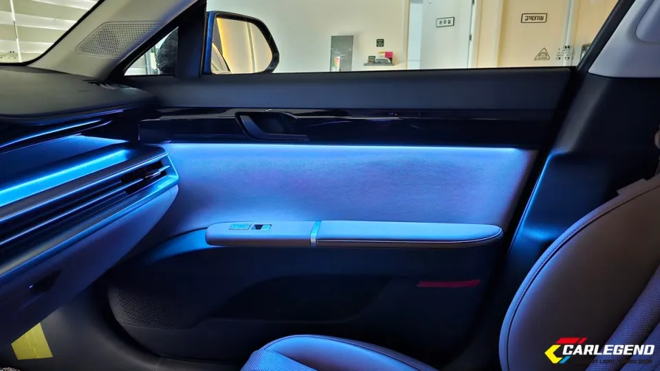 Hyundai Grandeur GN7 ambient lighting - Hyundai Grandeur GN7 Ambient Lighting Review — Enhanced Interior  photo 4