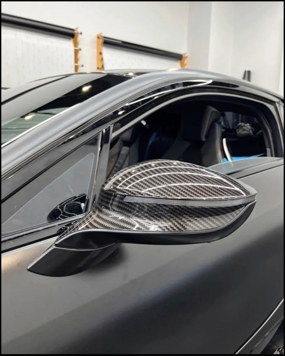 BMW i8 vinyl wrap - BMW i8 Vinyl Wrap Review — Avery Satin Black Complete Wrap photo 3