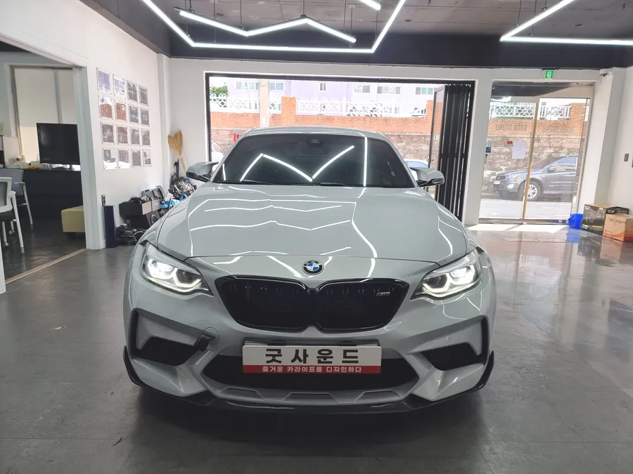 BMW M2 oem options installation result