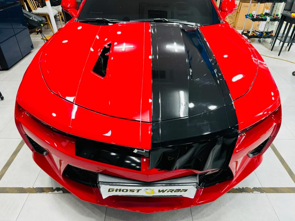 Chevrolet Camaroのカーラッピング事例|費用目安・仕上がり 施工写真 2-3