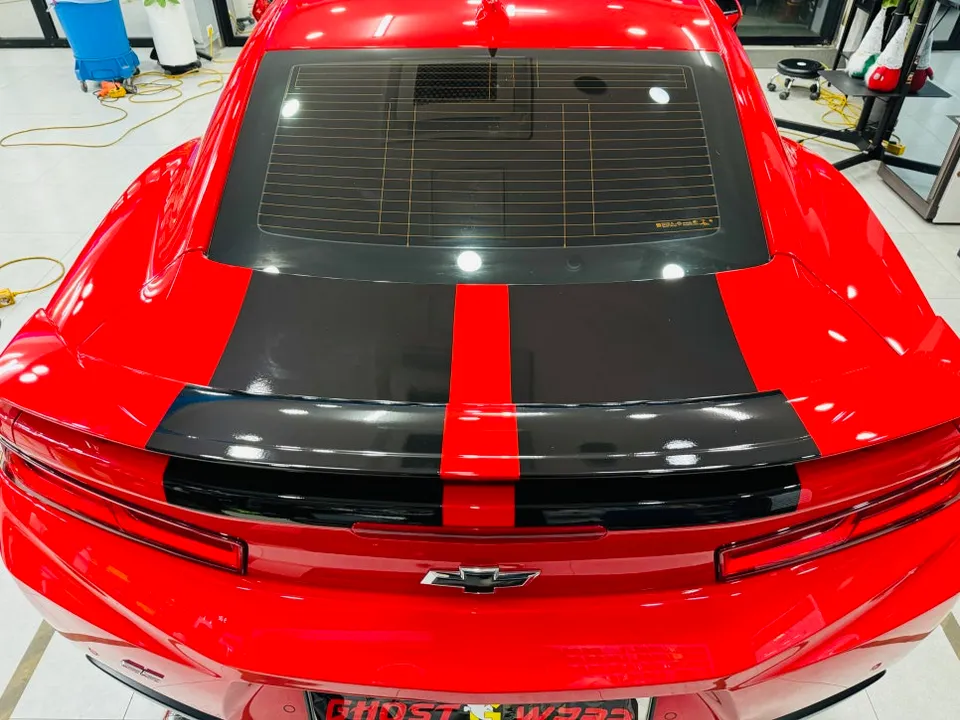 Chevrolet Camaroのカーラッピング事例|費用目安・仕上がり 施工写真 3-3