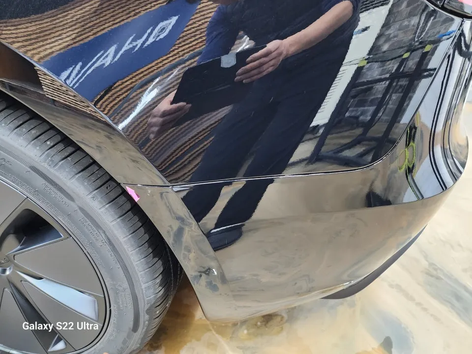 Tesla Model 3 PPF施工事例｜費用目安と仕上がり 施工写真 1-3