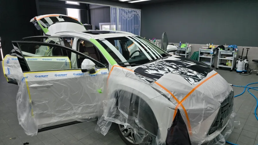 Lexus NXのカーフィルム施工事例｜費用目安・仕上がり 施工写真 1-2