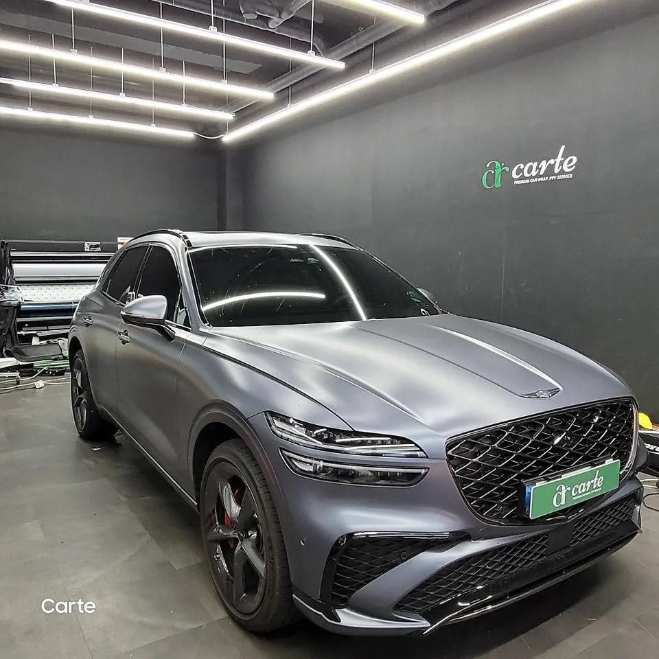 Genesis GV70 vinyl wrap - Genesis GV70 Vinyl Wrap Review: Cost & Results photo 2