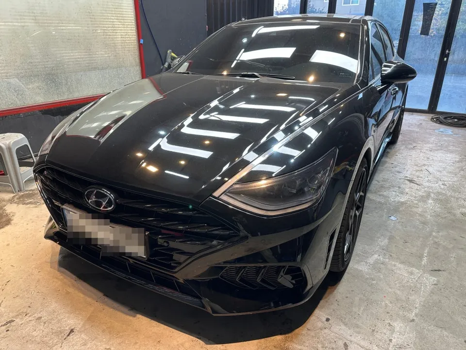 Hyundai Sonata ceramic coating installation result