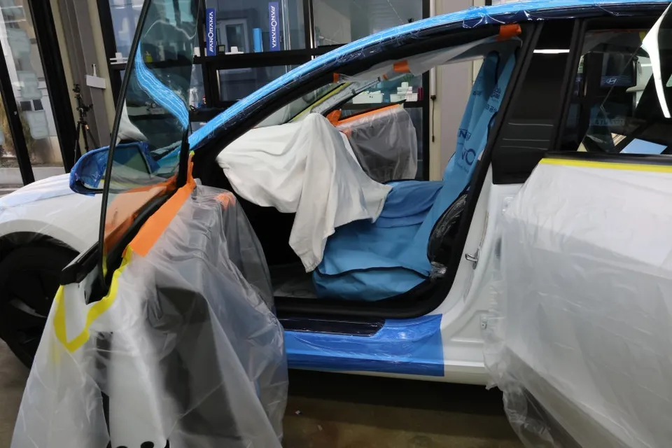 Tesla Model 3 PPF施工事例｜費用目安と仕上がり 施工写真 2-2