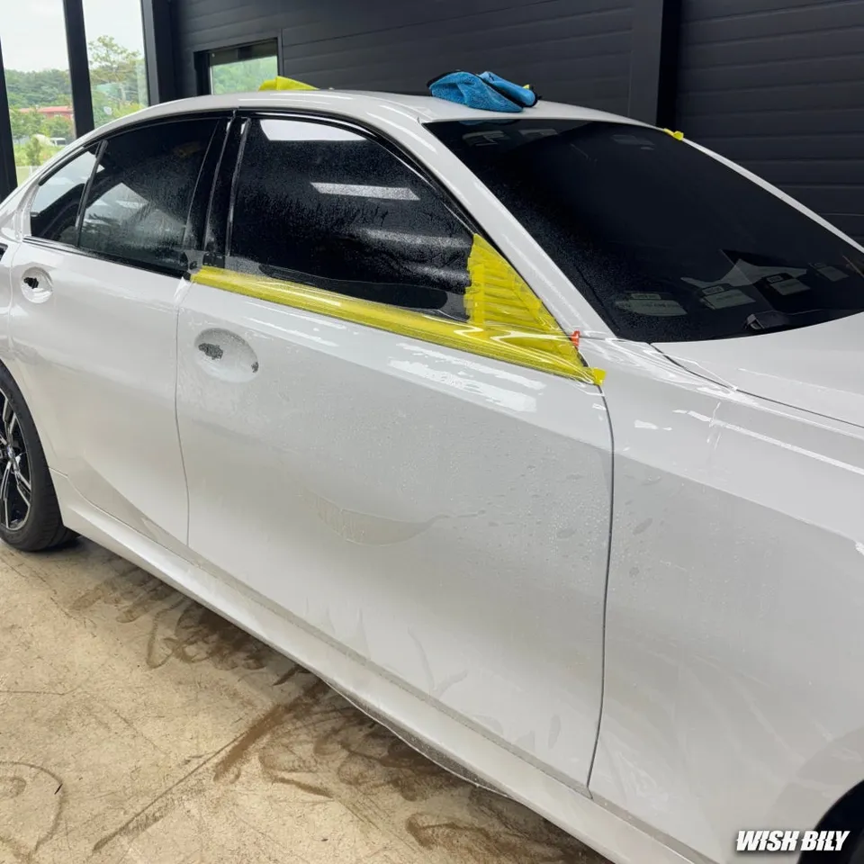 BMW 3 SeriesのPPF施工事例|費用目安と仕上がり 施工写真 1-3