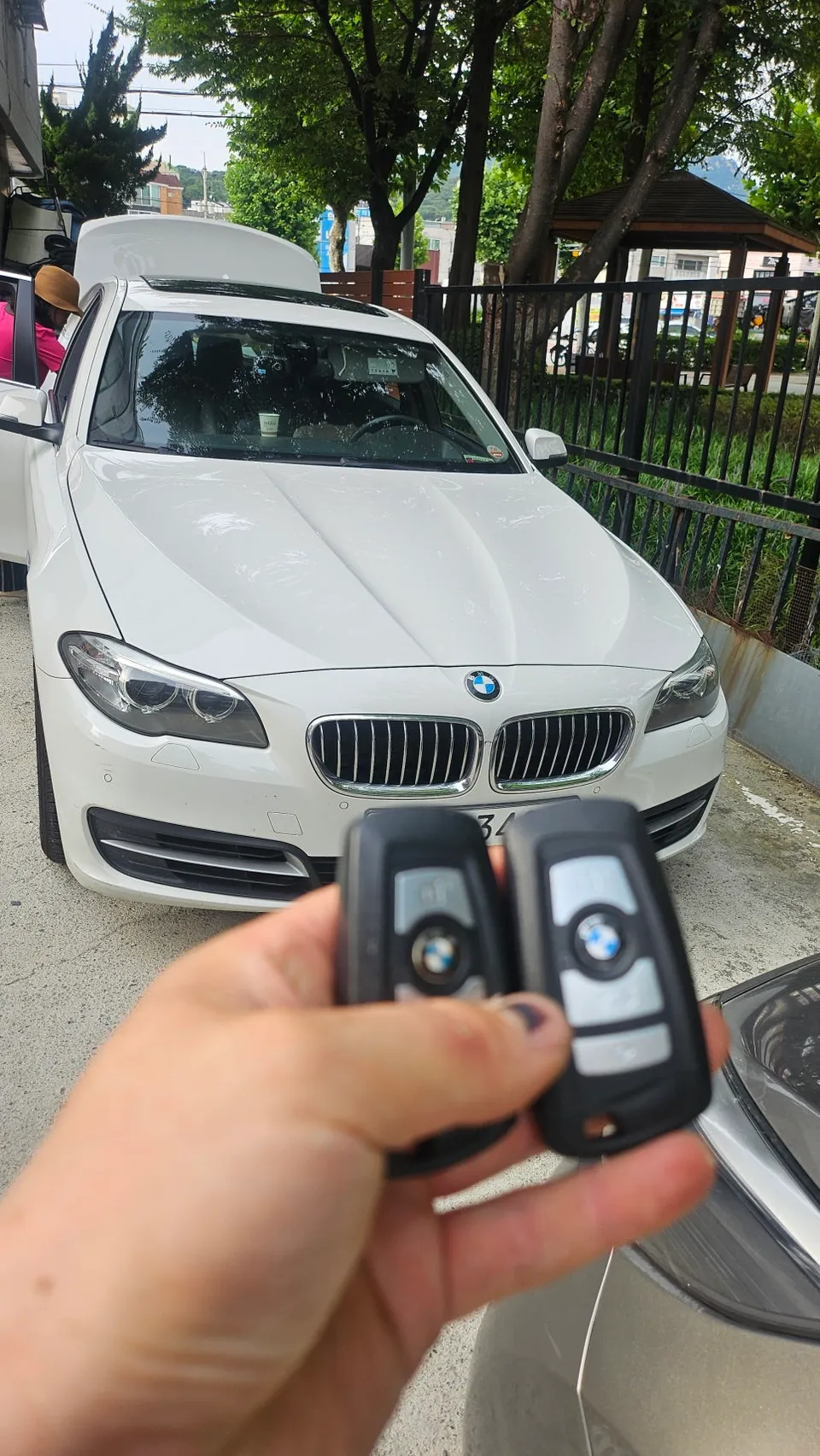 BMW 5 Series oem options installation result