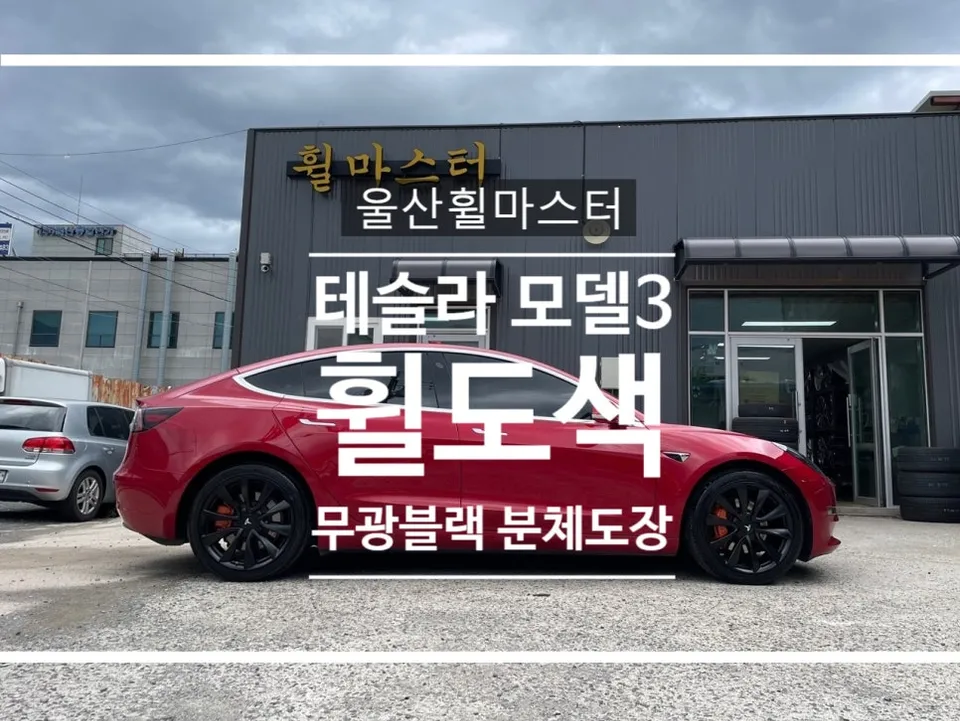 Tesla Model 3 Matte Black Wheel Repair Review