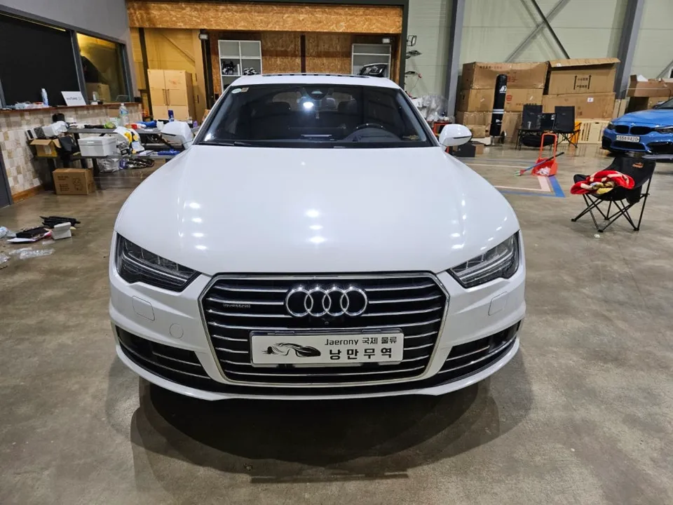 Audi A7 vinyl wrap installation result