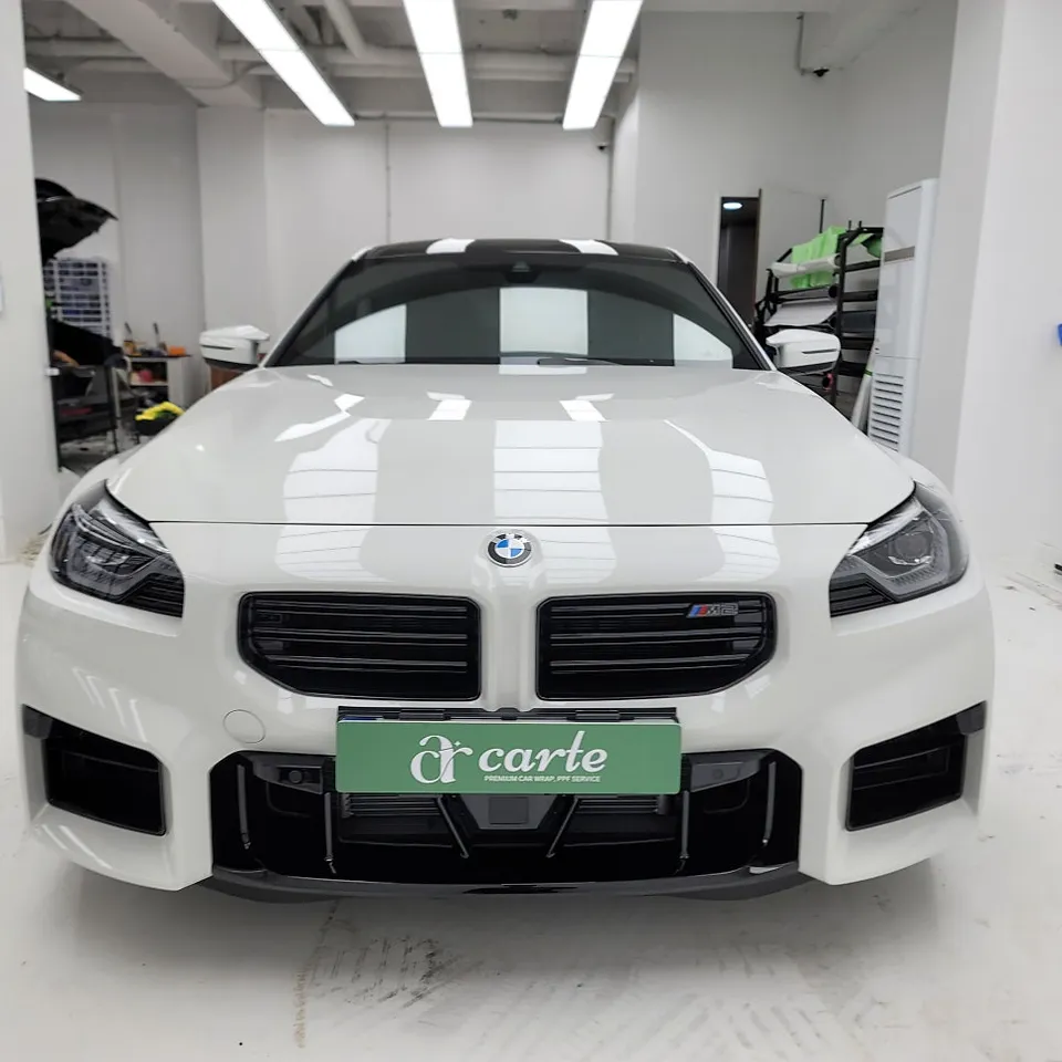 BMW M2 PPF施工事例|費用目安と仕上がり 施工写真 2-1