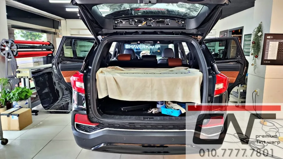 SsangYong G4 Rextonのカーフィルム施工事例|費用目安・仕上がり 施工写真 3-2