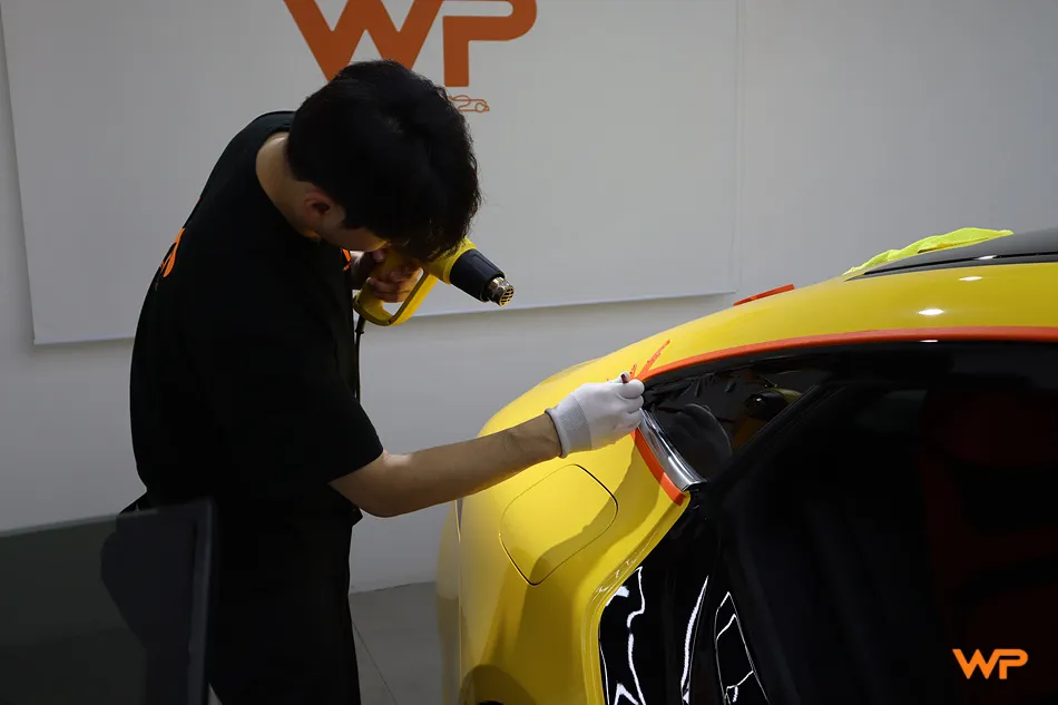 Mercedes-Benz AMG GT 43 vinyl wrap - Mercedes-Benz AMG GT 43 Vinyl Wrap Review: Chrome Delete Transfor photo 6