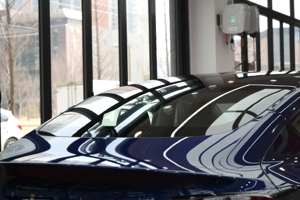 Tesla window tinting - Tesla Model 3 Highland Window Tinting Review: SolarGarde 45% photo 3