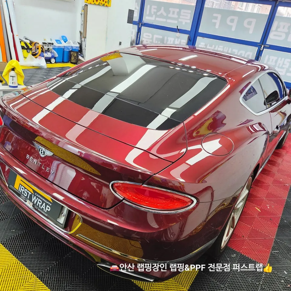 Bentley Continental GTのPPF施工事例|費用目安と仕上がり 施工写真 2-1