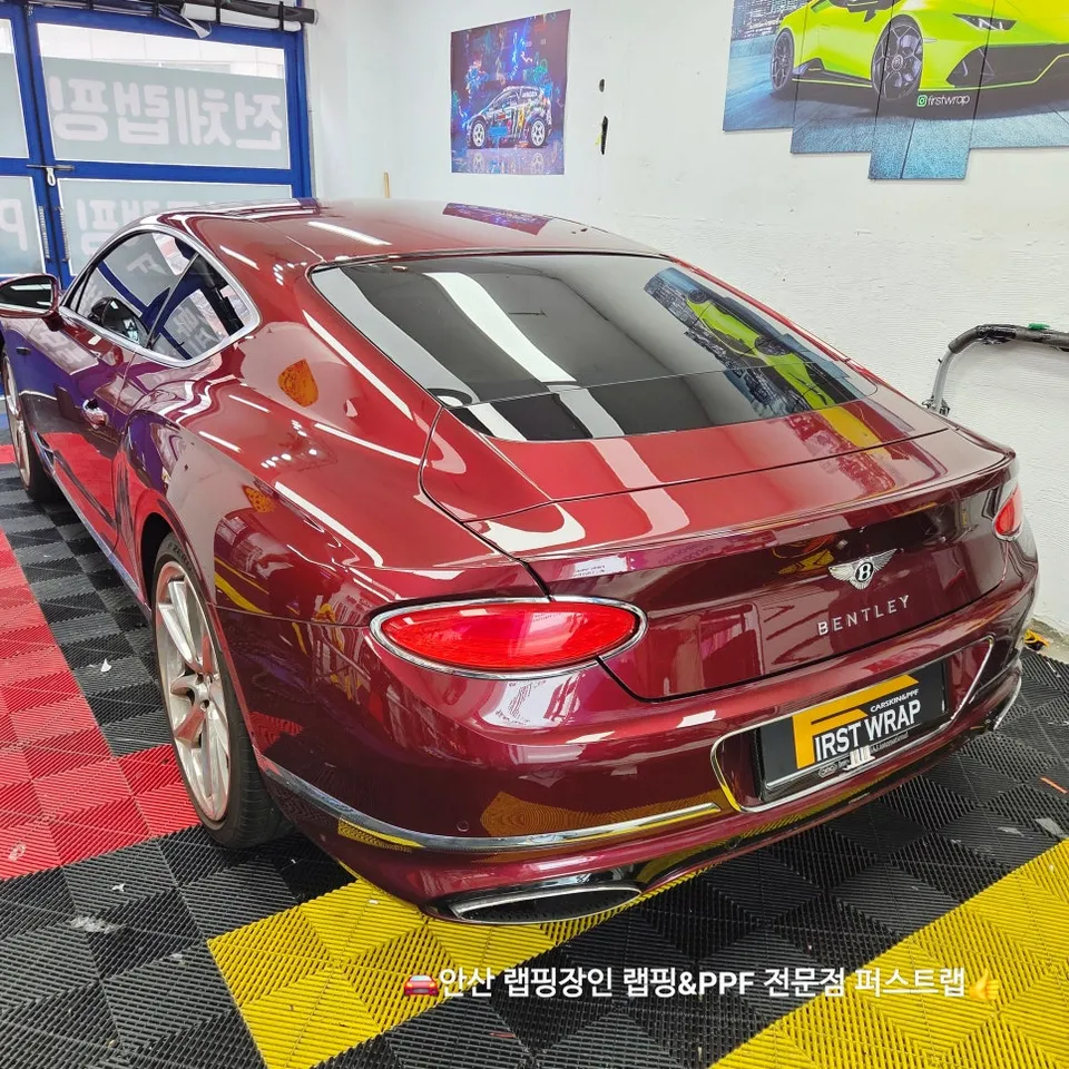 Bentley Continental GTのPPF施工事例|費用目安と仕上がり 施工写真 1-2