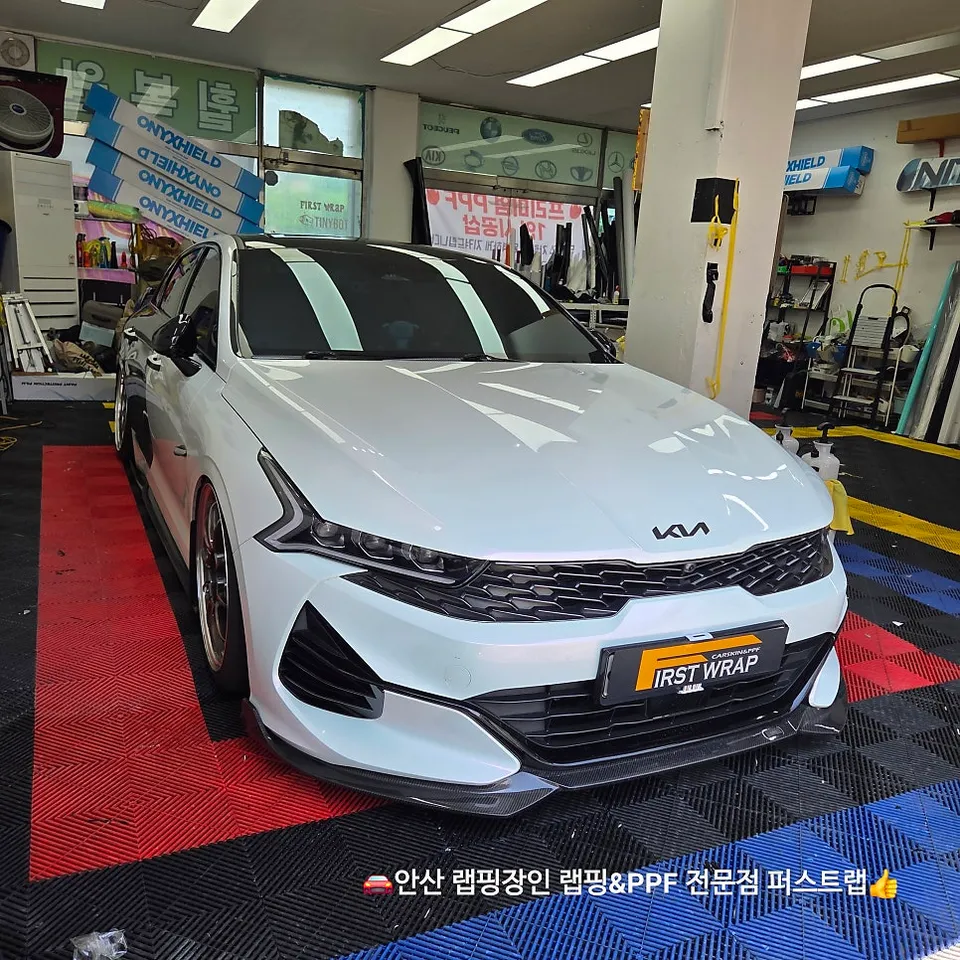 Kia K5 ppf - Kia K5 Paint Protection Film Review: Ferrari Red Color Upgrade photo 3