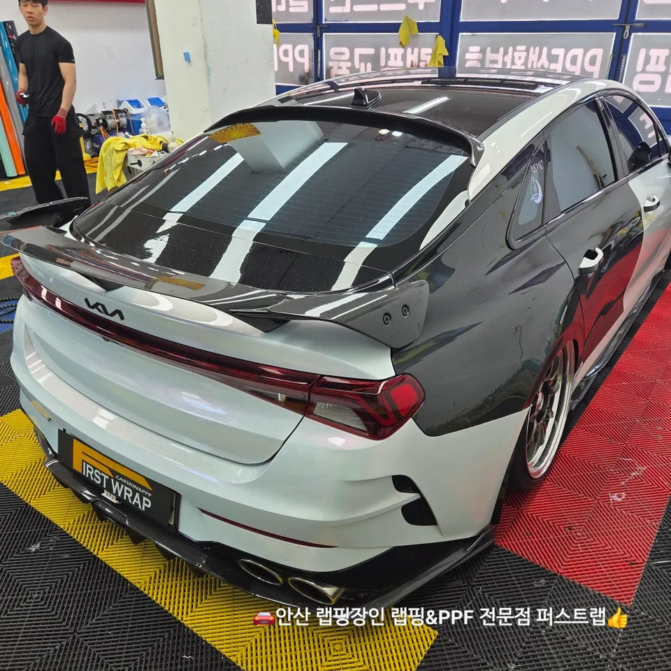 Kia K5 ppf - Kia K5 Paint Protection Film Review: Ferrari Red Color Upgrade photo 4