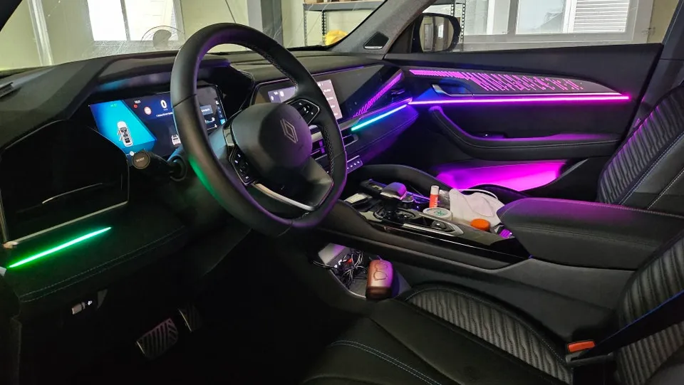 Renault Korea Koleos ambient lighting - Renault Korea Koleos Ambient Lighting Review: Cost & Results photo 6