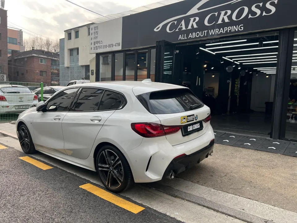 BMW 1 Series PPF施工事例|生活傷から守るプロテクションフィルム 施工写真 2-1