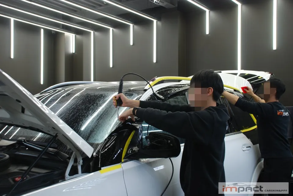 Mercedes-Benz MaybachのPPF施工事例|費用目安・仕上がり 施工写真 1-3