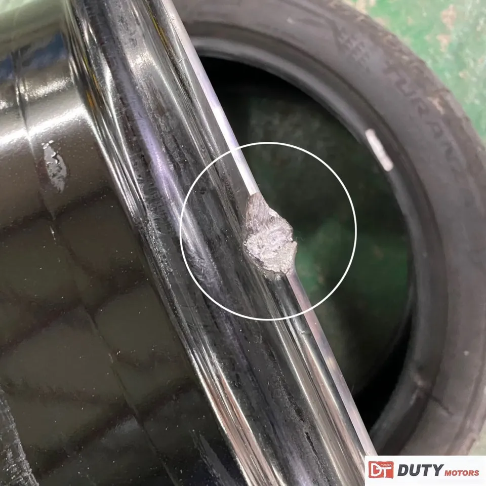 Mercedes-Benz S580 W223 wheel repair - Mercedes-Benz S580 Wheel Repair Review - Deep Damage Fixed photo 4