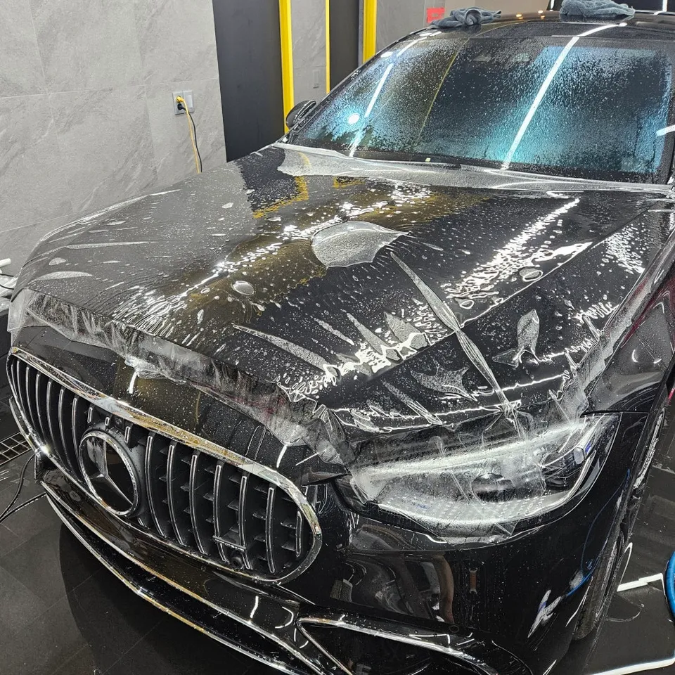 メルセデス・ベンツ S63 AMG PPF施工事例|費用目安・仕上がり 施工写真 1-2