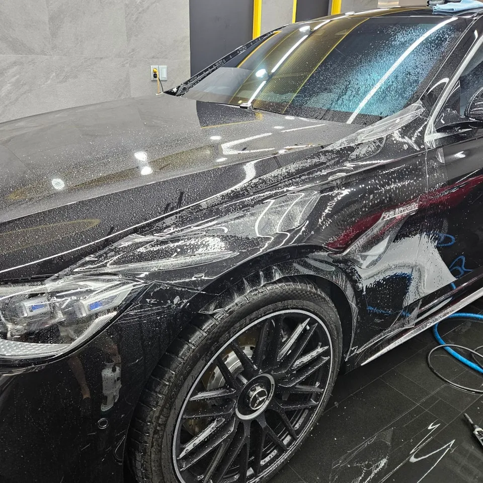 メルセデス・ベンツ S63 AMG PPF施工事例|費用目安・仕上がり 施工写真 2-2