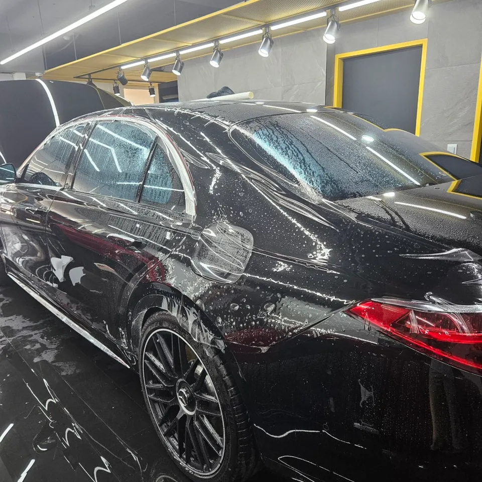 メルセデス・ベンツ S63 AMG PPF施工事例|費用目安・仕上がり 施工写真 3-2