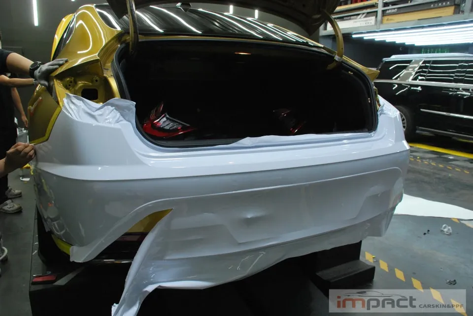Hyundai Sonata DN8のカーラッピング事例｜費用目安・仕上がり 施工写真 2-3