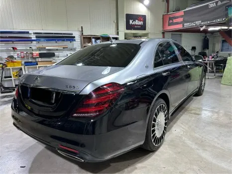 Mercedes-Benz S-Classのカーラッピング事例|費用目安・仕上がり 施工写真 2-2