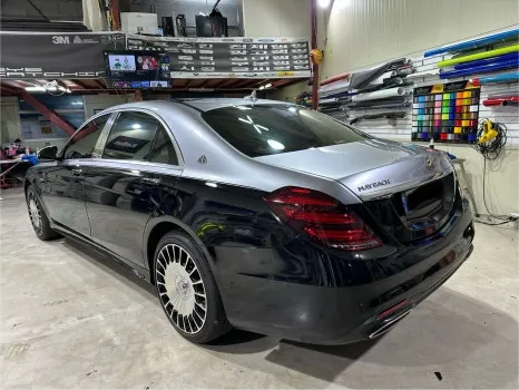 Mercedes-Benz S-Classのカーラッピング事例|費用目安・仕上がり 施工写真 3-2