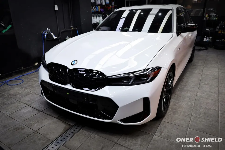 BMW 3 Series G20 ceramic coating installation result