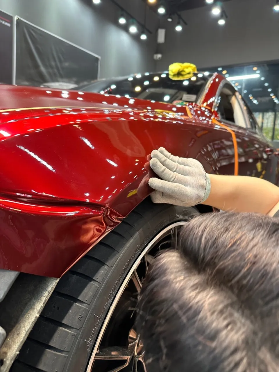 Audi RSのPPF施工事例|費用目安・仕上がり 施工写真 1-3