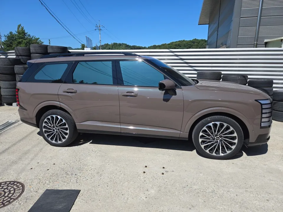 Hyundai Palisade wheel repair installation result