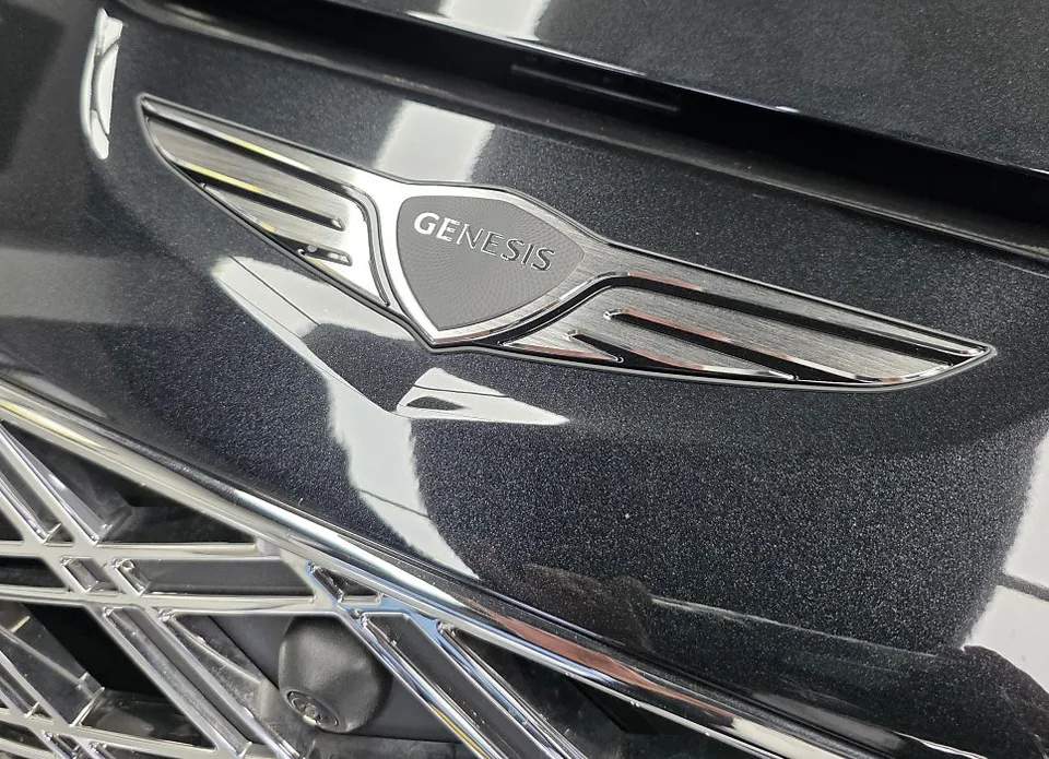 Genesis GV80 body kit - Genesis GV80 Black Grille Upgrade Review photo 4