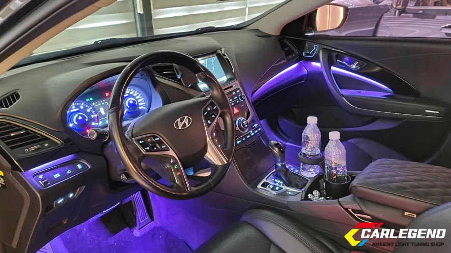 Hyundai Grandeur HG ambient lighting - Hyundai Grandeur HG Ambient Lighting Review - Enhanced Interior M photo 4