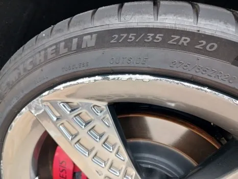 Genesis G80 Wheel Repair & Refinishing Review — Cost-Effective Restoration photo 3