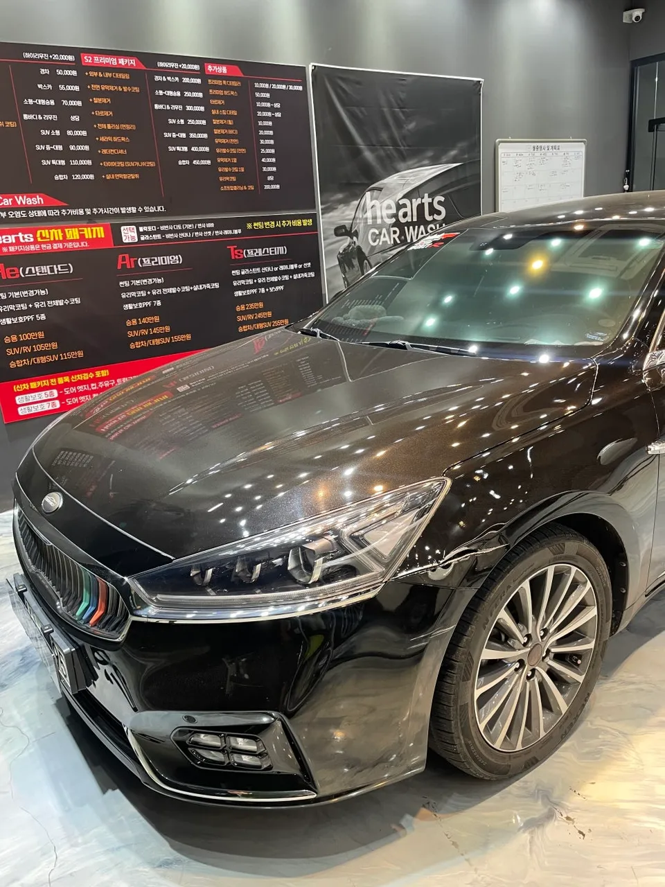 Hyundai AzeraのPPF施工事例|費用目安・仕上がり 施工写真 3-1