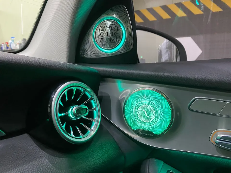 Mercedes-Benz GLC ambient lighting - Mercedes-Benz GLC Ambient Lighting Review — 64-Color Interior Upg photo 5