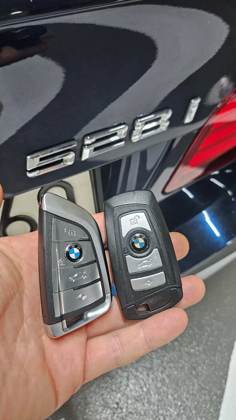 BMW 5 Series F10 oem options installation result