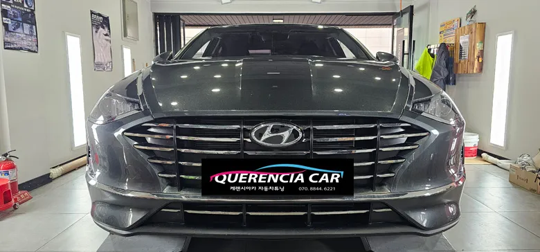 Hyundai Sonata DN8 oem options installation result