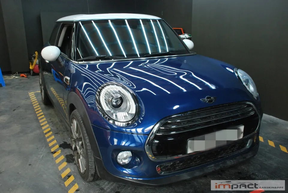 MINI MINI Cooperのカーラッピング事例｜費用目安・仕上がり 施工写真 2-1