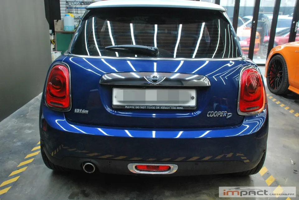 MINI MINI Cooperのカーラッピング事例｜費用目安・仕上がり 施工写真 3-1