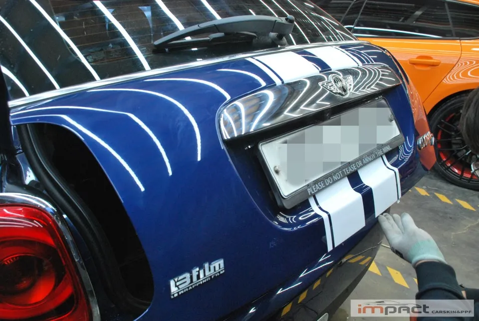 MINI MINI Cooperのカーラッピング事例｜費用目安・仕上がり 施工写真 3-2